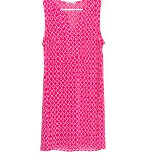 Peach Love California Dress Sz M Pink Mini